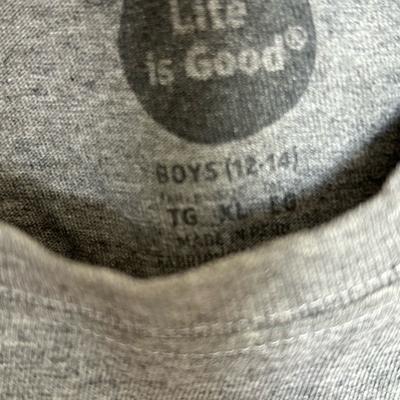 Grey t-shirt size XL (12-14) - Picture 2 of 2